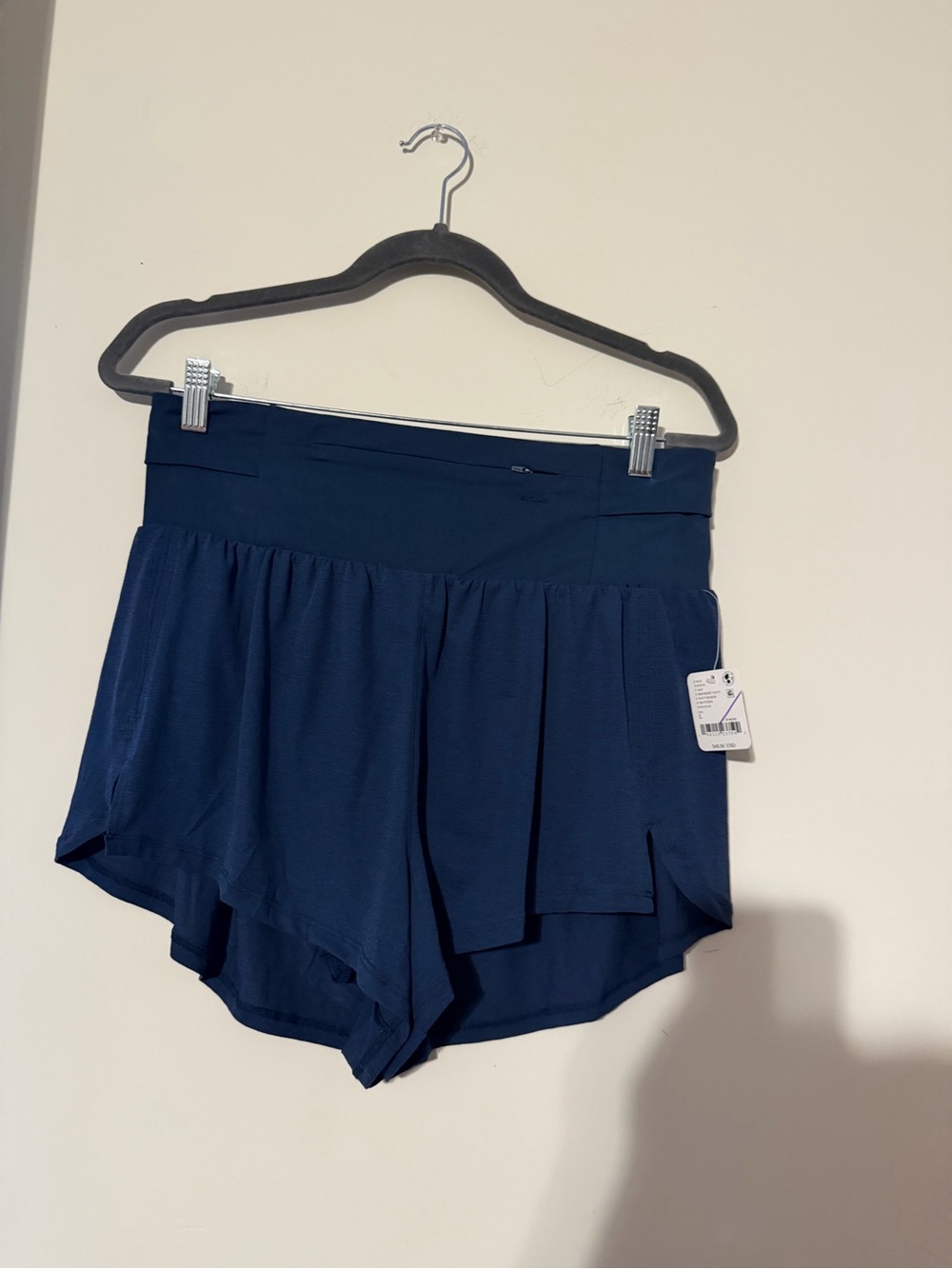 Free People Movement The Way Home Shorts Navy NWT OB1972858